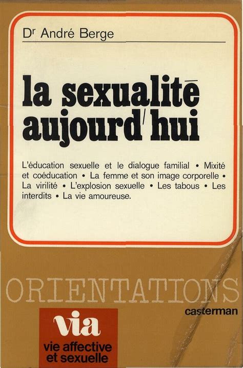 La Sexualité Aujourdhui Educación Sexual Sida Studi
