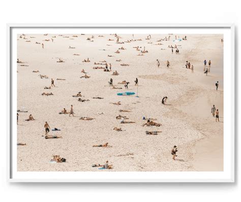 Bondi Beach Sunbathers Large Scale Art Artwork Art Photography