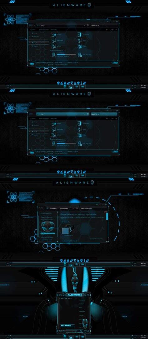 Alienware Big Border Theme For All Windows 11 Cleodesktop