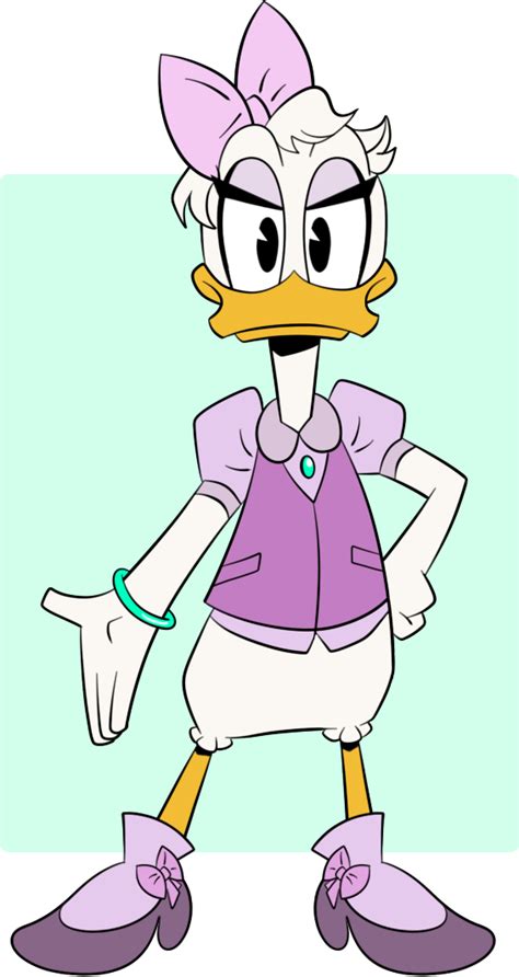 Daisy Duck In The Style Of Ducktales 2017 By Ciro1984 On Deviantart
