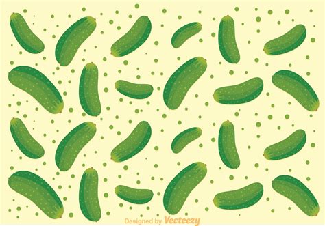 Download over 151 icons of pickles in svg, psd, png, eps format or as webfonts. Fresh Cucumber Pattern Vector - Download Free Vector Art ...
