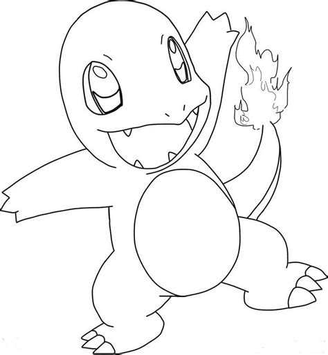 Charmander 6 Coloring Page Free Printable Coloring Pages For Kids