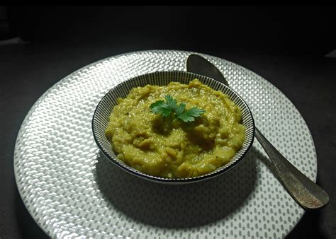 Purée de courgettes