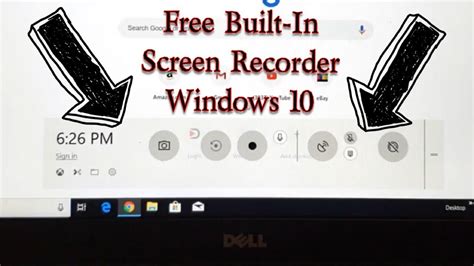 How To Record Computer Screen On Windows 10 For Free Built In Screen