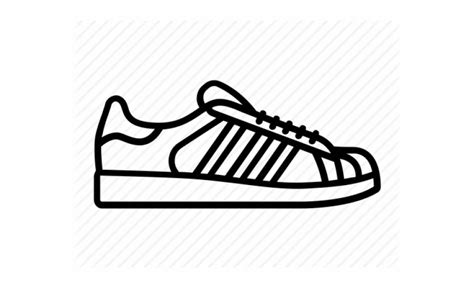 How To Draw Adidas Superstar Sneakers Shoe Drawing Tutorial Vlrengbr