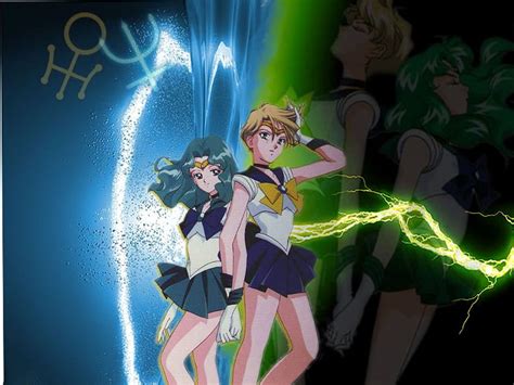 Sailor Uranus Sailor Neptune Sailor Moon Hintergrund Hd Wallpaper Pxfuel