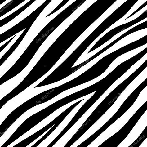 Vector Illustration Of Seamless Zebra Pattern In Vector Premium Vector