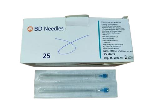 Bd 25 Unit Spinal Needle For Hospital Size 24 G At Rs 55box In Mathura