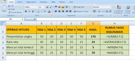 Kumpulan Dasar Rumus Fungsi Excel Pada Microsoft Excel Rumus Hot Sex