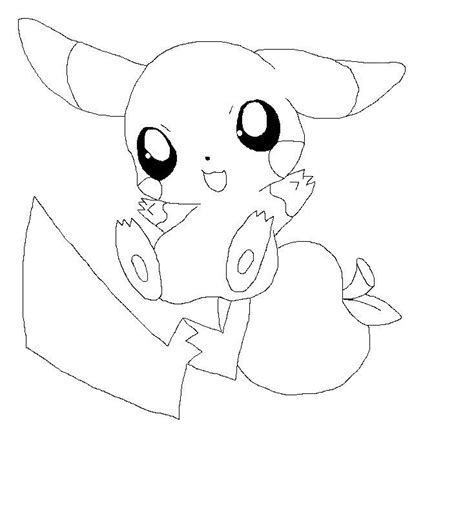 Coloring book pikachu, famous pokemon coloring pages cute coloring pages free printable coloring pages coloring books printable crafts printables anime neko art inspo drawings. kawaii pictures to color of pokemon - Google Search | Amara's AGD ideas | Pinterest