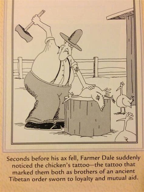 Far Side Cartoons Far Side Comics Cartoon Chicken Chicken Humor