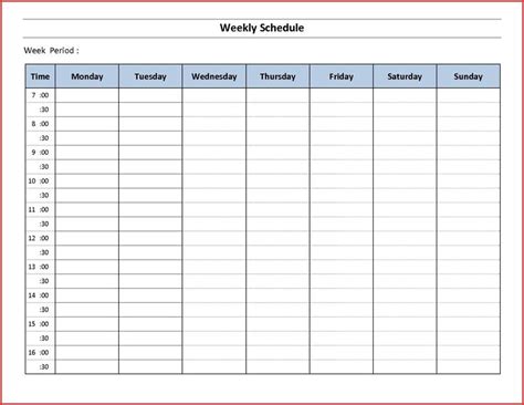 8 Week Calendar Template Pdf Calendar Template Weekly Calendar