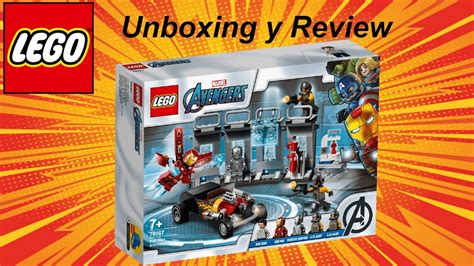 ️💥iron Man Armory 76167 Lego Avengers Unboxing 📦 Y Review ️ Español