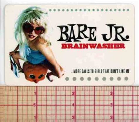 Bare Jr Brainwasher Promotional Calling Card Robert Joseph Bobby Bare Jr 2000 Ebay
