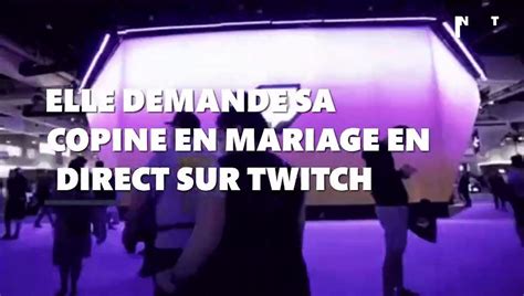 Twitch Une Streameuse Demande Sa Copine En Mariage Devant Des