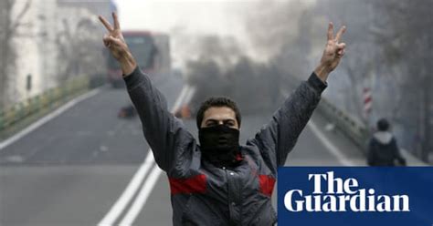 Violence Erupts At Iran Protests World News The Guardian