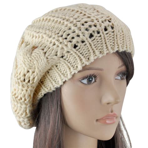 We did not find results for: Women Fashion Warm Winter Beret Braided Baggy Knit Crochet ...