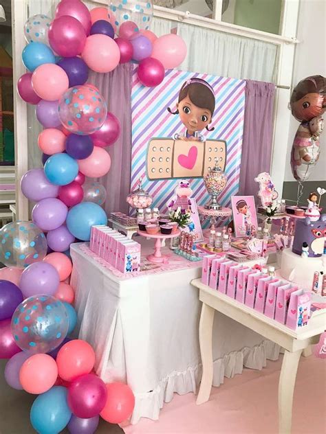 One of our favorite shows on disney junior is doc mcstuffins! Doc McStuffins Birthday Party Ideas | Photo 1 of 8 | Doc ...