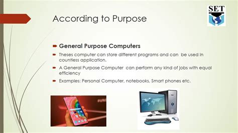 Different computers are designed for a different purpose so that they can perform their tasks according to their capabilities. Types of Computer Purpose - YouTube