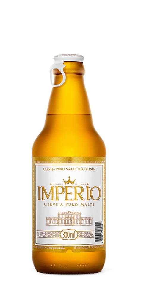 Cerveja Império Puro Malte 300 ml Clássica Pilsen