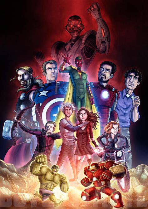 Avengers Age Of Ultron By Stayte Of The Art On Deviantart