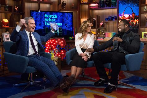 Leah Remini And 50 Cent Watch What Happens Live With Andy