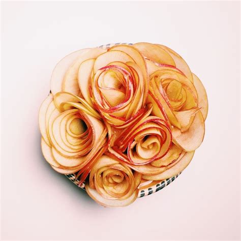 how to make apple roses apple roses apple rose