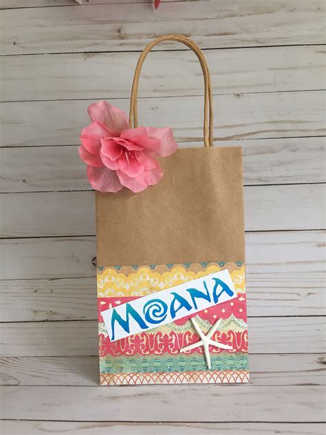 Excited To Share The Latest Addition To My Etsy Shop Moana Favor Bag