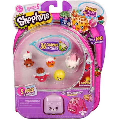 Shopkins Season 5 5 Pack Over 140 To Collect In This Series Walmart