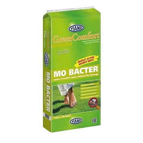 Local lawn maintenance & yard care. Mo Bacter Moss Killer Lawn Fertiliser Viano 20kg
