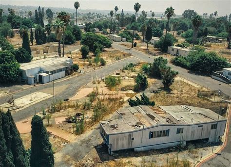 Abandoned Mobile Home Park In California 1486x1080 Oc Vid In