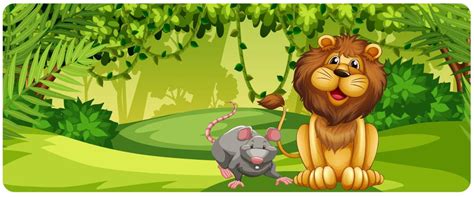 The Lion And The Mouse Famous Moral Story For Kids