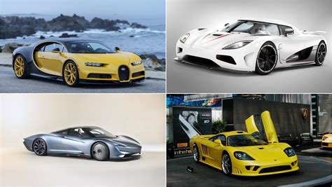 The 10 Fastest Cars In The World Ranked