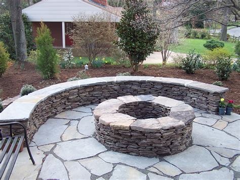 Large Natural Stone Fire Pit | Joy Studio Design Gallery ...