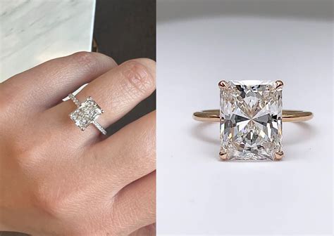 Emerald Cut Vs Radiant Cut Diamonds What You Need To Know Adiamor Blog