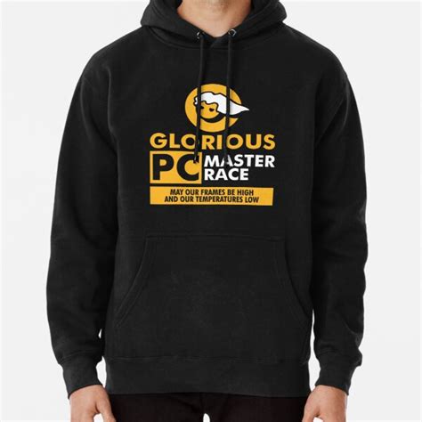 Glorious Pc Gaming Master Race Pullover Hoodie For Sale By