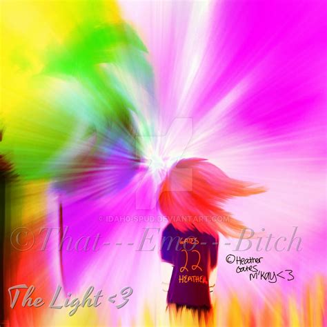 Walking into the light ~ by IDAH0-SPUD on DeviantArt