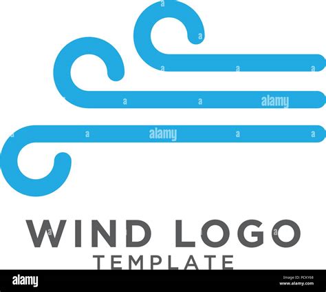 Wind Logo Design Template Stock Vector Image And Art Alamy