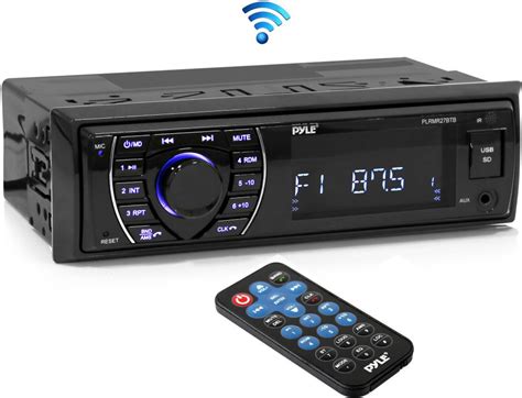 Pyle® PLRMR27BTB 300 Watt In-Dash Bluetooth Marine Stereo Receiver