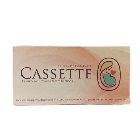 Prueba De Embarazo Cassette Caja X 1 Und Chemi Farmauno