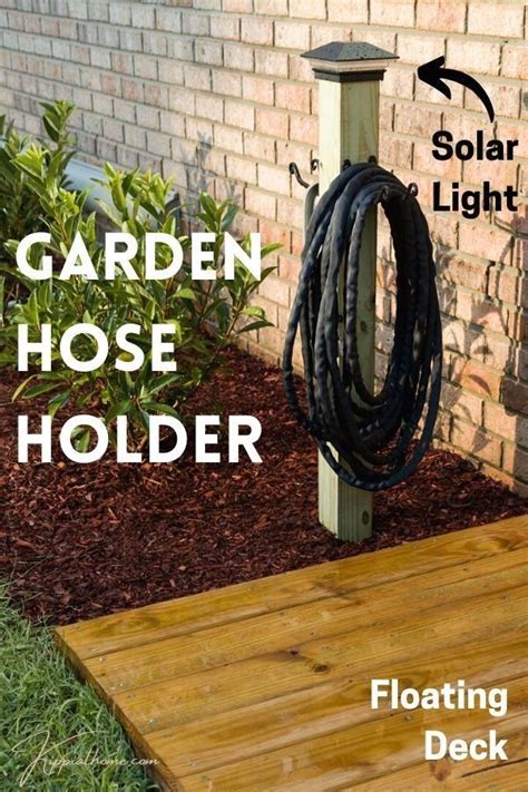 Make your outdoor living simple and organized with this reliable water hose holder. DIY Garden Hose Holder - Modern Design i 2020