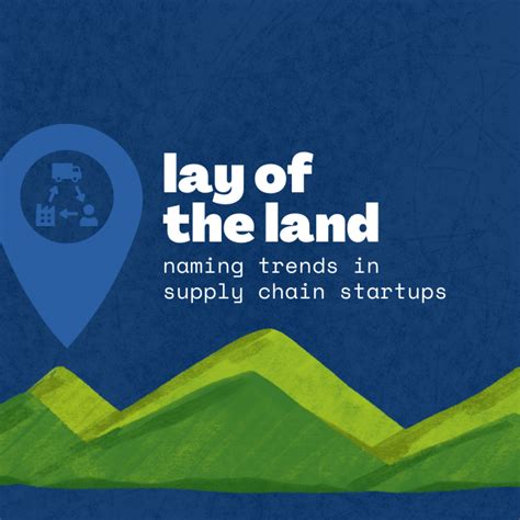 Lay Of The Land Supply Chain Tech Naming Trends