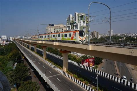 80 Work Of Track Laying Is Completes On Reach 4 Of Nagpur Metro