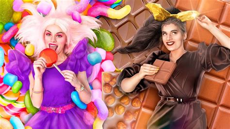 chocolate girl vs candy girl youtube