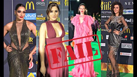 Iifa Awards 2017 Worst Dressed Actresses Must Watch Youtube
