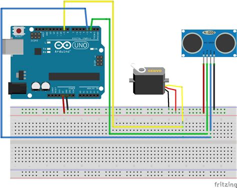 Ultrasonic Ranging Using Arduino And Processing Radar Arduino