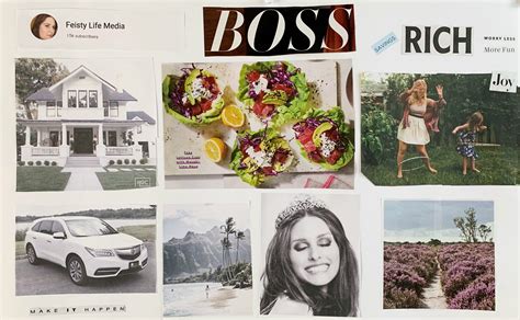 How To Create A Vision Board Feisty Life Media