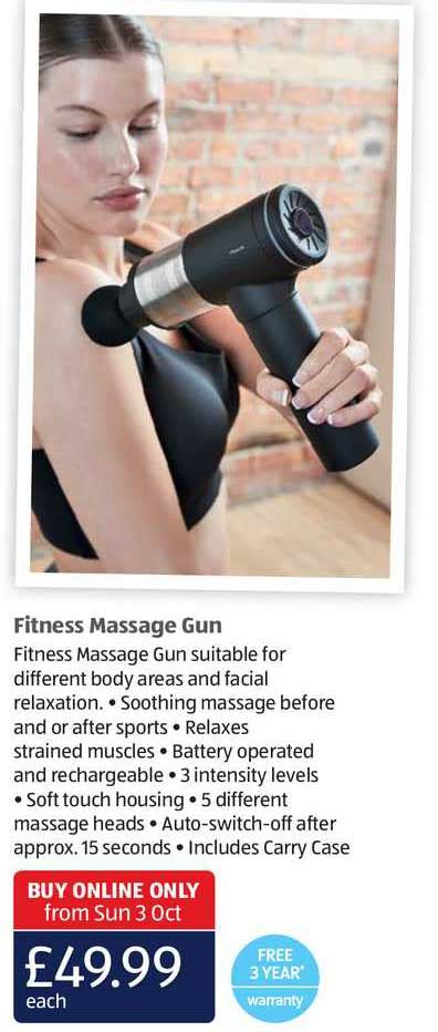Fitness Massage Gun Offer At Aldi