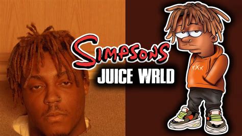 Juice Wrld As A Simpson Character Youtube