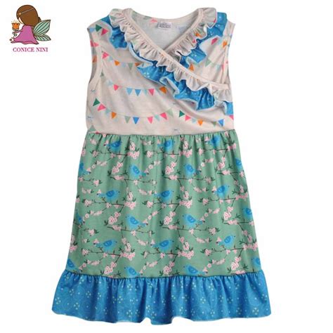Wholesale Price Girls Clothes Baby Kids Clothing Floral